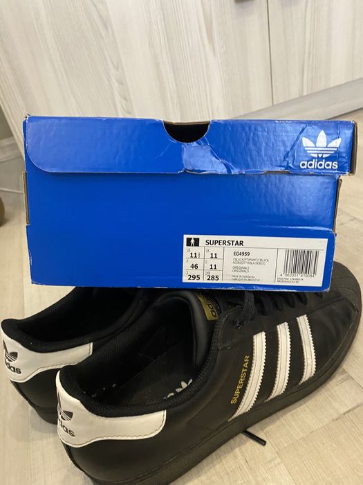 Кросівки Adidas Superstar Black оригінал