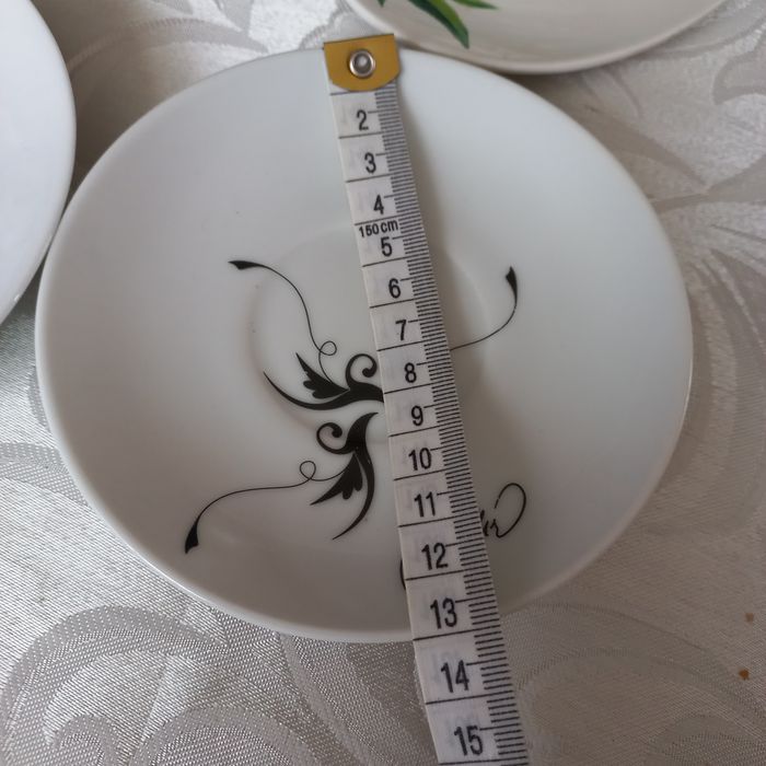 Unikalna kolekcja mix oryginalnych spodków Villeroy Lubiana Karolina Elih porcelana