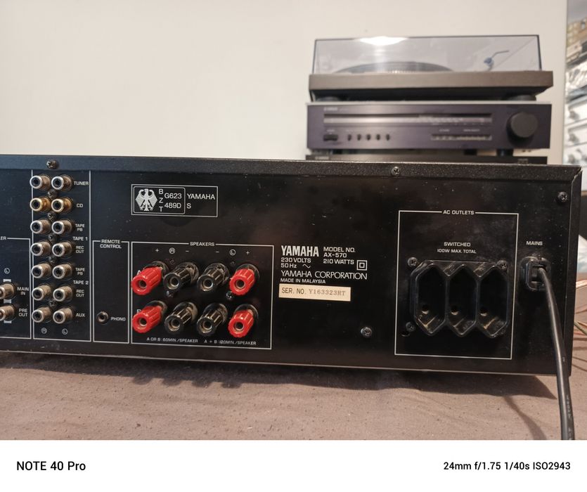 Yamaha wzmacniacz.