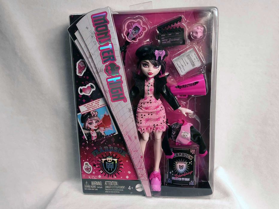 Monster High NRFB nowa lalka Draculaura G3 Fearbook wampir monsterka