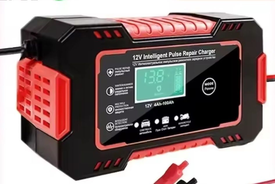 Зарядний пристрій автомобільного акумулятора 12V 6A GS227