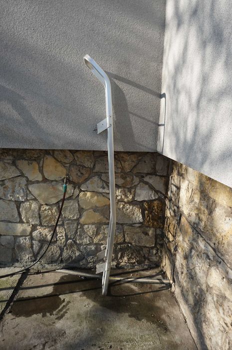 Kamper bagażnik dachowy drabinka aluminiowa do przyczepy kempingowej