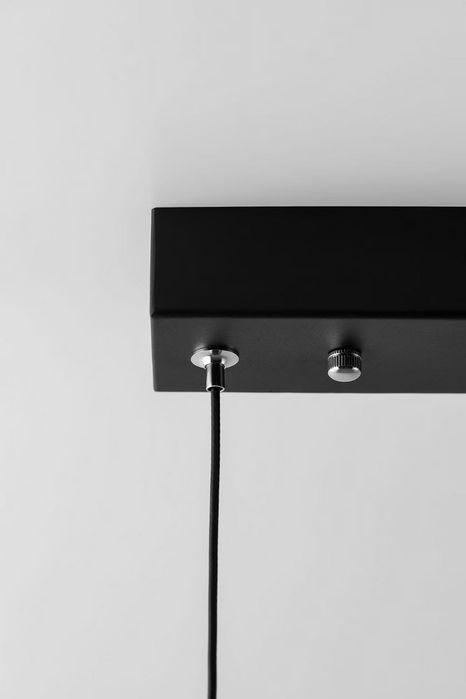 Lâmpada de teto suspensa linear LED 120 cm em alumínio