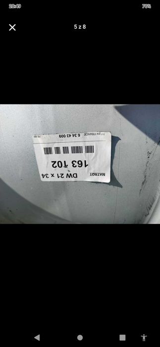 Koła  Felgi Case Fendt R34 R38 650/75/34 R34