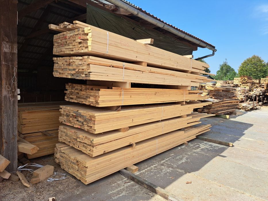 Łata, kontrłata dachowa jodłowa 32x70, 25x70,  50x40