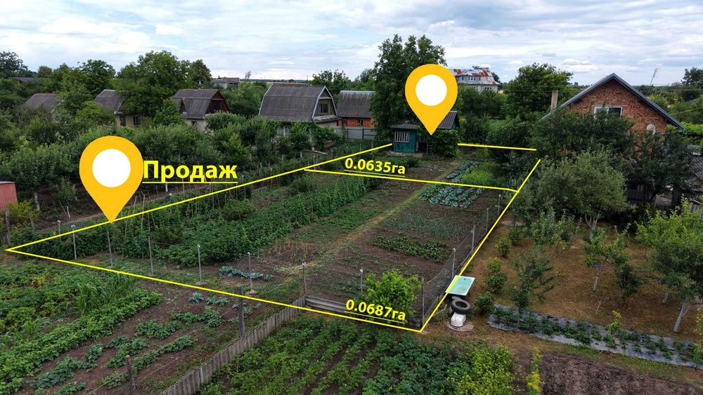 Продаж земельної ділянки в с.П'ядики