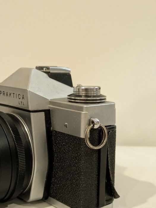 Praktica LTL + Lente 135mm f/2.8