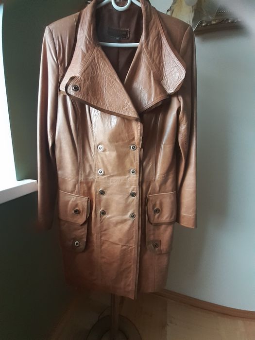 Płaszczyk ze skóry naturalnej