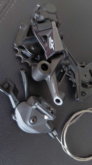 komplet przerzutka i manetka XT 12 speed