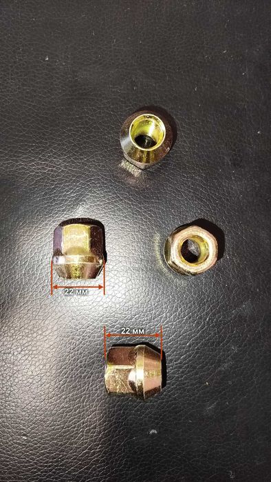 Гайки колёсные для дисков М12×1,5 ключ 19