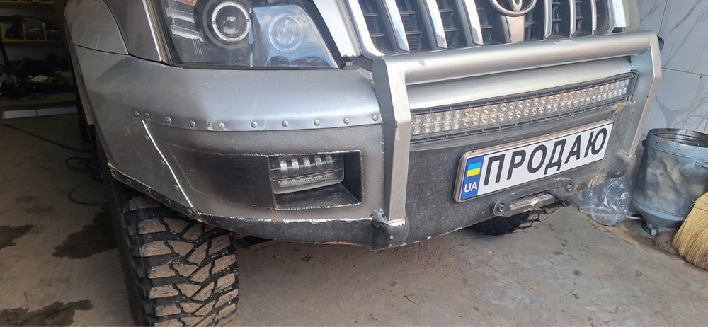 Бампер тойота прадо 120, Toyota prado 120