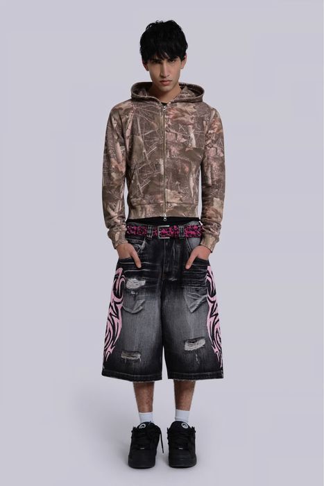 Shorts Jaded London Pink Blade 26-36 Colossus Jorts Shorts