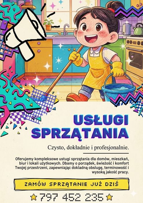 Posprzątam twoje mieszkanie