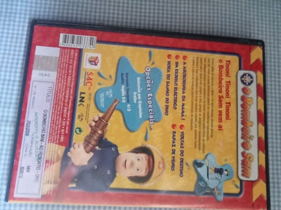 2  DVDS infantis com caixa