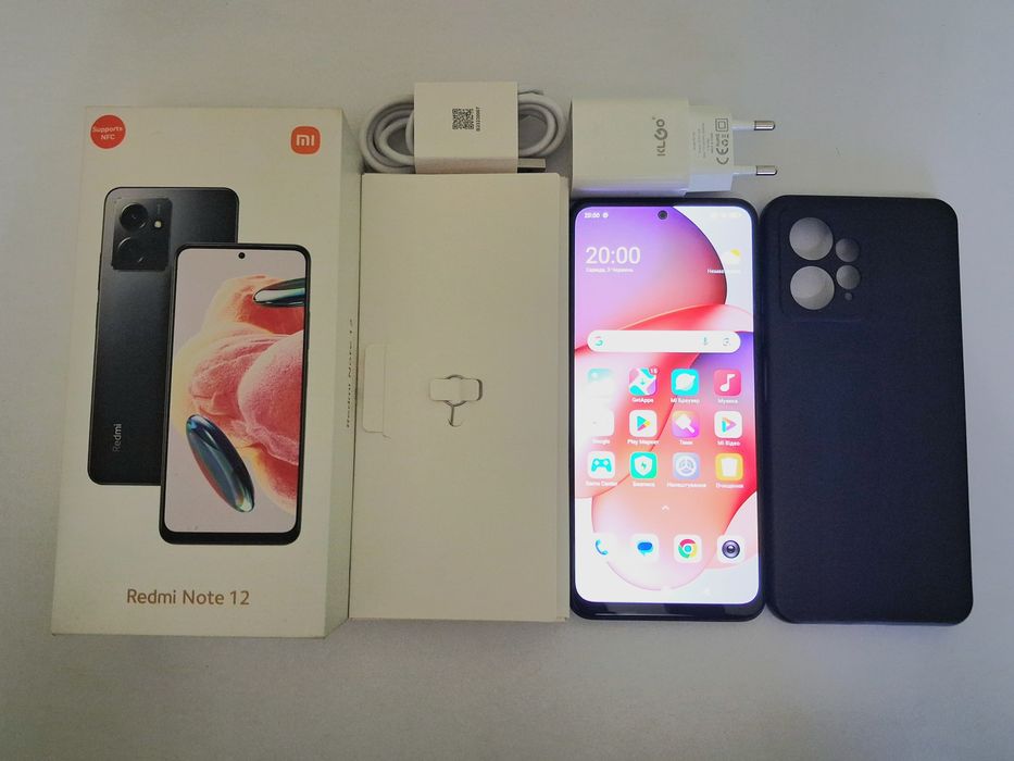 Продам телефон б/в Xiaomi Redmi Note 12 (Ксіоми Редмі Нот 12) 4/128 GB
