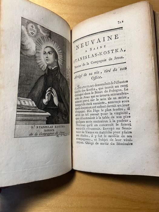 Livro antigo Companhia de Jesus