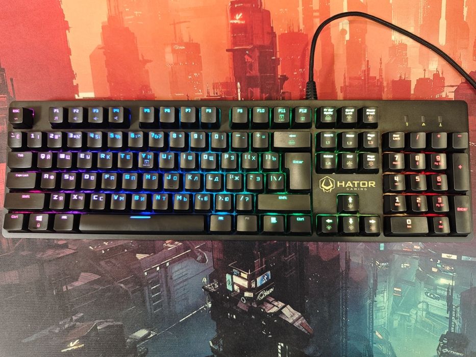 Клавіатура дротова Hator Rockfall USB Mechanical