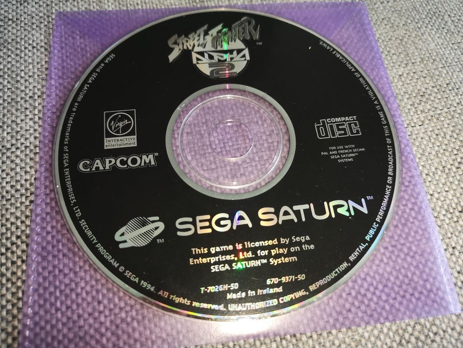 Street Fighter Alpha 2 SEGA SATURN gra ANG (płyta CD) tanio Sklep
