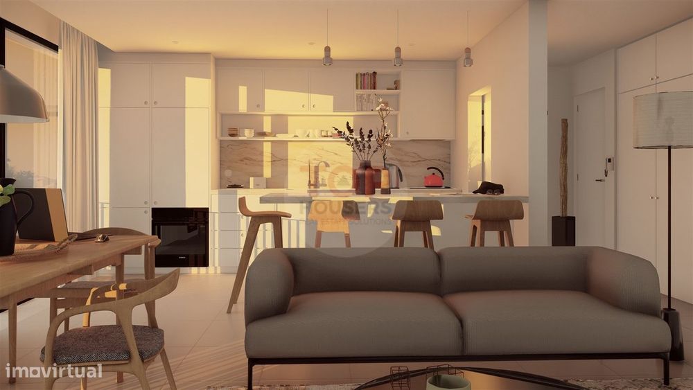 Apartamento T2  com Piscina em Gambelas – Faro