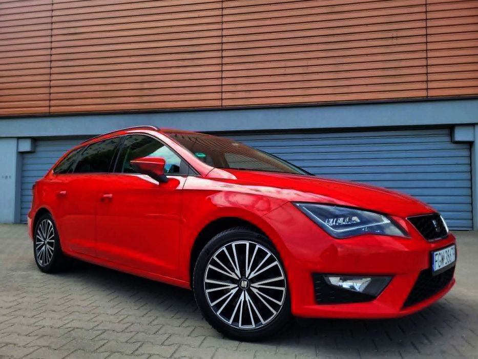 Seat Leon 2.0TDI 184KM FR Radar Pół Skóry Navi Alu SUPER STAN