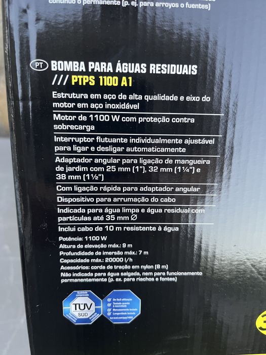 Bomba PARKSIDE Lidl 1100W