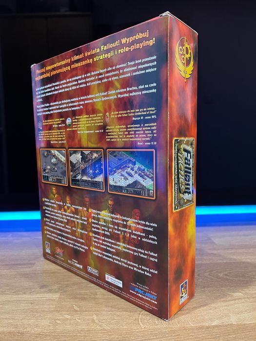 Fallout Tactics (PC PL 2001) BIG BOX polskie premierowe wydanie