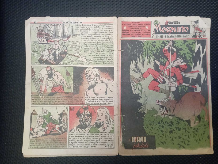Mosquito - Série 1 - formato pequeno - vários números