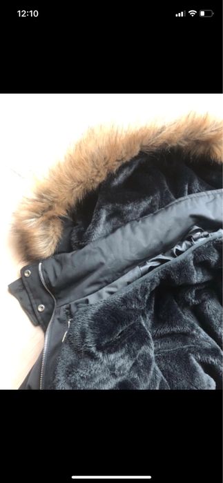 Kurtka parka z futerkiem Pull&Bear
