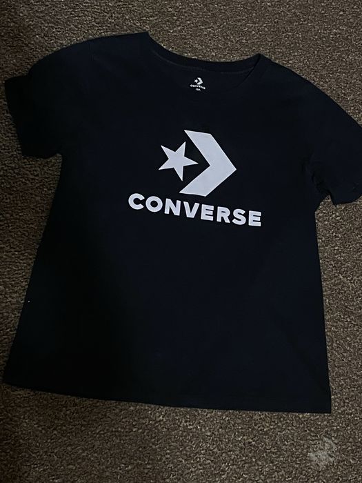 Футболка converse чорна