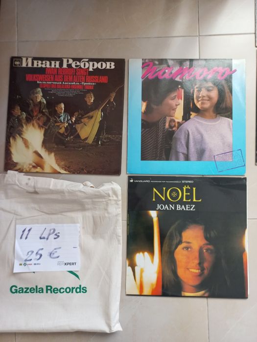 11x Lps discos em vinil onda choc