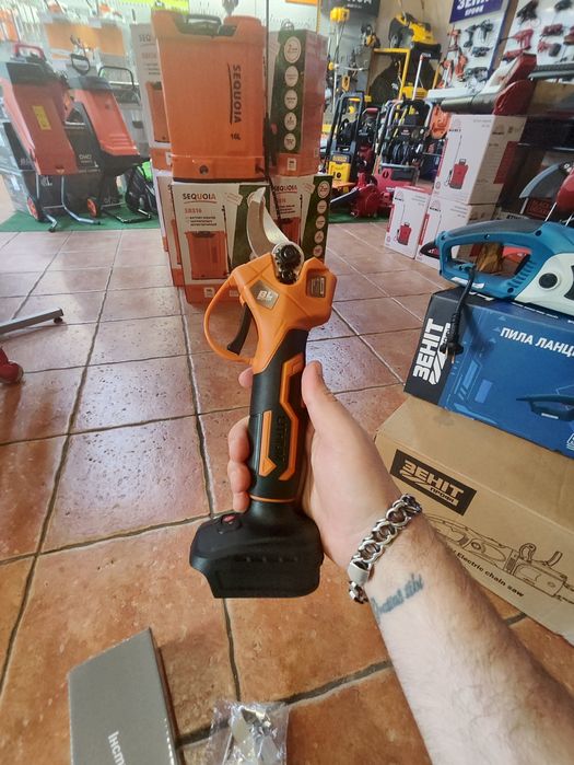 Аккумуляторный секатор ТехАС ТАОЕ-PS25/Тушка/Каркас/Бесщеточный/гар3