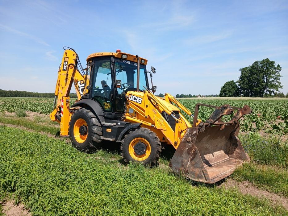 Koparko ładowarka jcb 3cx umowa brutto powershift 100km jak contractor