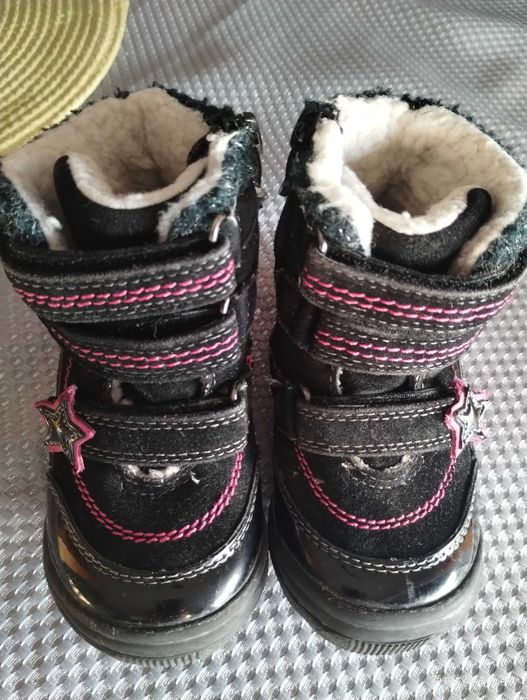Buty zimowe dziewczęce 22