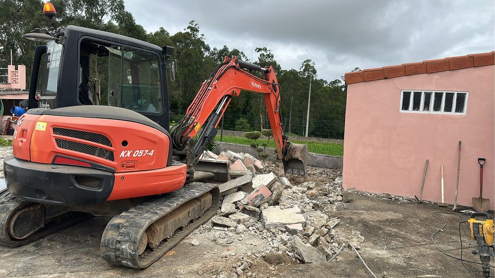 Serviço de mini giratoria