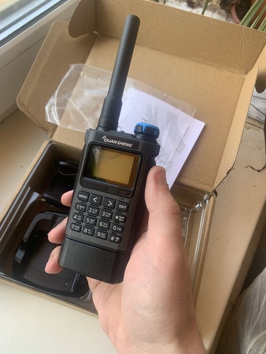 Рация Quansheng uv-K1 увеличиная батарея, есть еще k-5