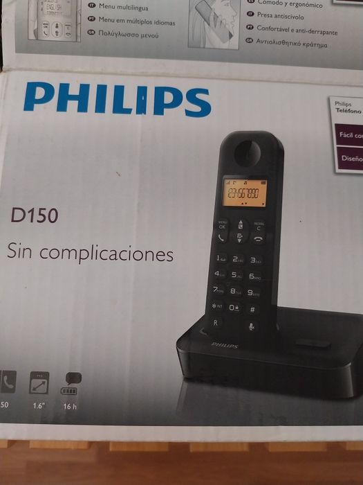 Telefone fixo sem fio PHILIPS
