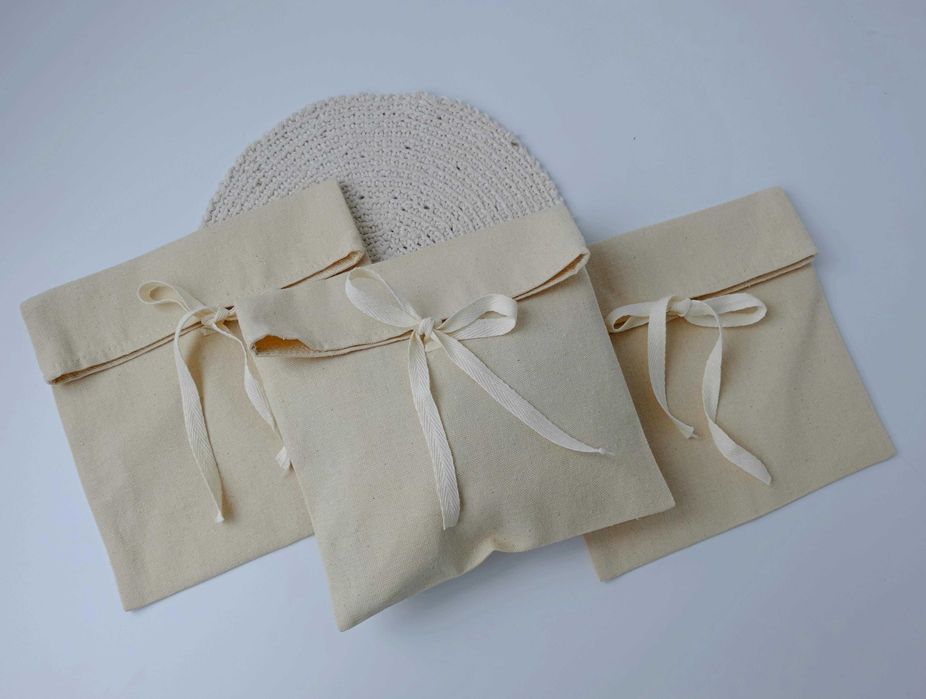 Еко мішечки подарункові, текстильні мішки для пакування/зберігання