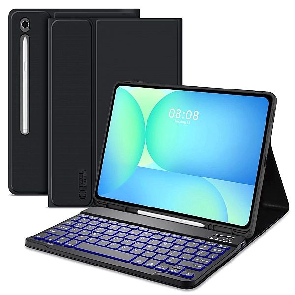 Etui Tech-Protect SC Pen + Keyboard na Samsung Galaxy Tab S10 FE+ 13.1