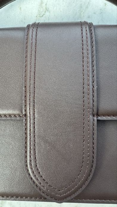 Сумка jacquemus коричневая