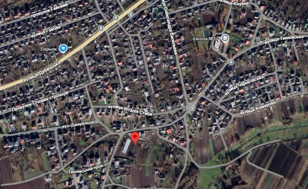 Продаж земельної ділянкив під забудову в м.Рівне (Тинне)