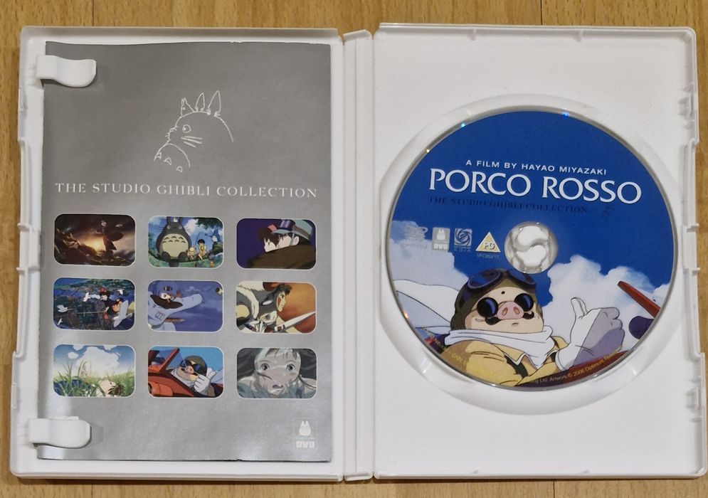 Dvd Porco Rosso de Miyasaky
