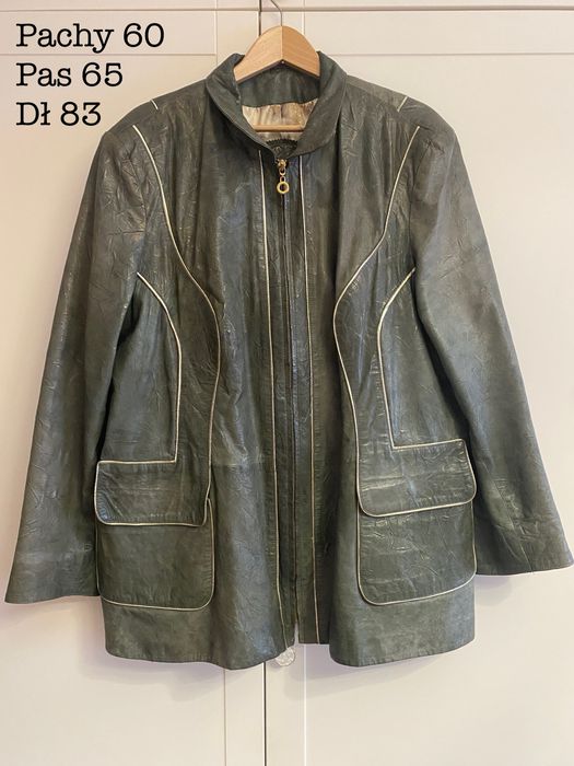 Nietuzinkowa Kurtka Skorzana