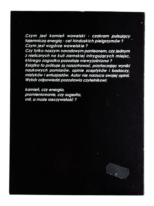 Kamień wawelski? Wacław Wantuch