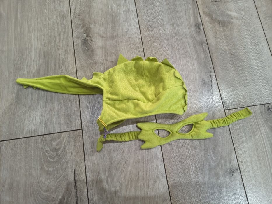 Czapka krokodyla i maska