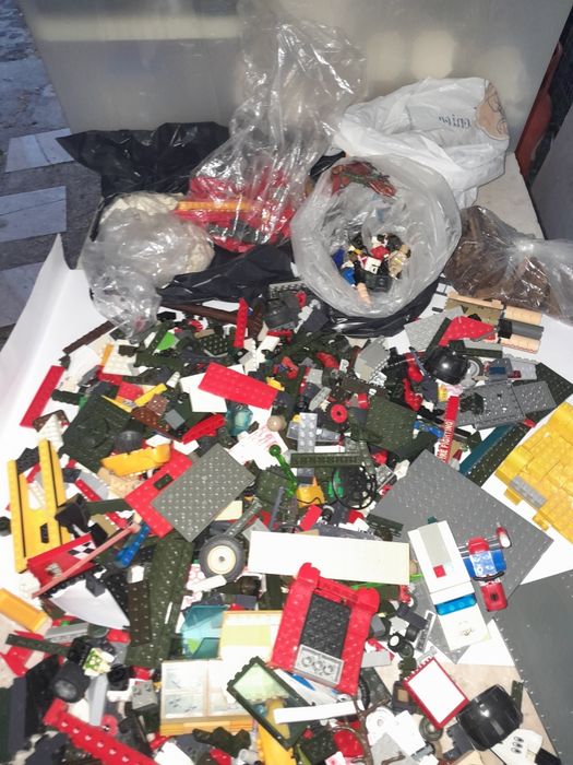 20000 peças de lego, várias construções