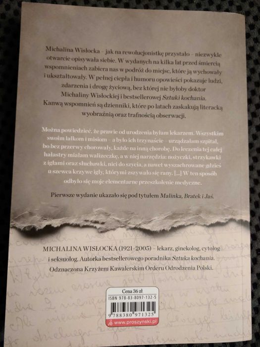 Michalina Wisłocka. Autobiografia. Sztuka Kochania. Książka