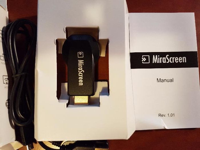 MiraScreen / Anycast / ChromeCast (youtube, facebook, netflix, mobdro)