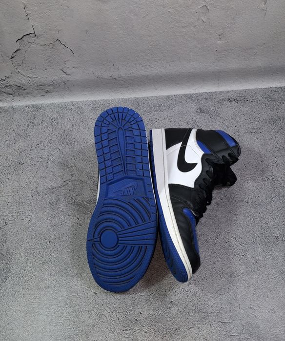 Кроссовки Air Jordan 1 Retro Royal Toe кожаные баскетбольные 4 6