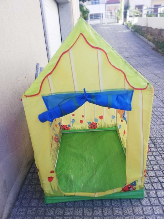 Casinha tenda de brincar em tecido