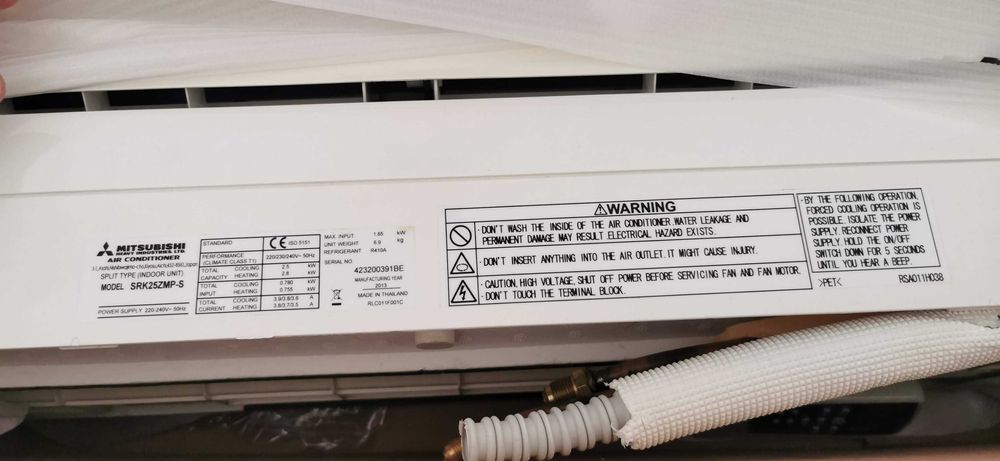 Ar condicionado doméstico - unidade interior